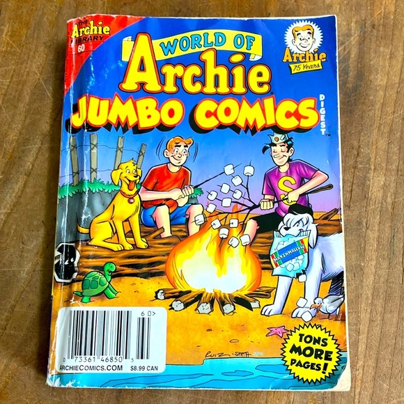 World of Archie, jumbo comics digest, #60 collectible 75 years edition FAIR - Picture 1 of 14